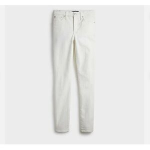 J.Crew High Rise Skinny Jean Size 24  in White Ivory